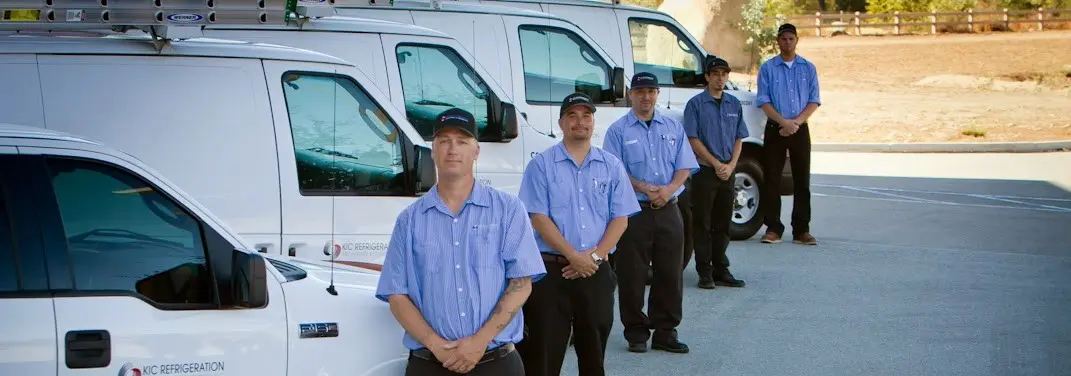 KIC Refrigeration crew ready for Mini Split Repair jobs across Long Beach